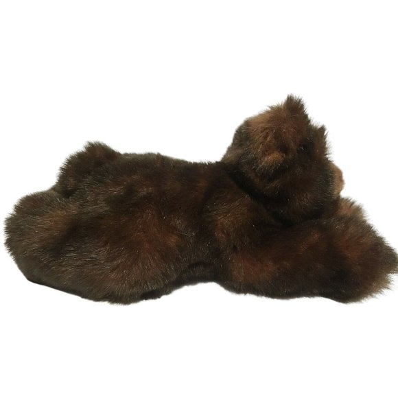 Vintage MJC International Brown Teddy Bear made in USA 1992 - Picture 3 of 8